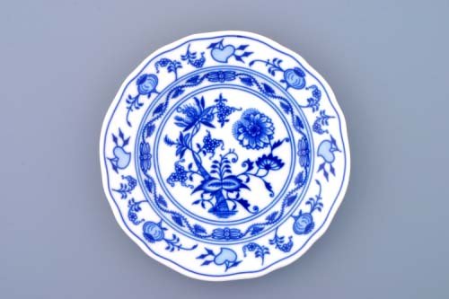 Cibulák Talíř dezertní praporový 13cm Originál Český porcelán Dubí