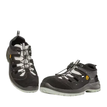 Pánská móda Obuv Bennon BOMBIS Lite S1P ESD NM Grey sandál šedá - 48