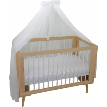 Nebesa nad postýlku Tylový baldachýn na postýlku se stojanem, KRÉMOVÝ KOELL