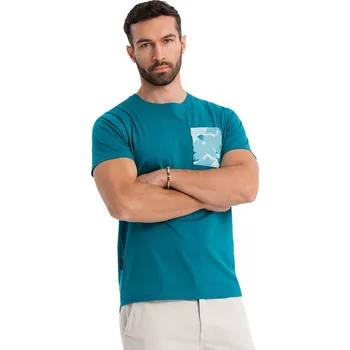 Pánské tričko Pánské tričko s kulatý výstřihem Ombre, velikost XL