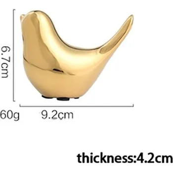 Keramický ptáček | dekorativní soška - Styl 2