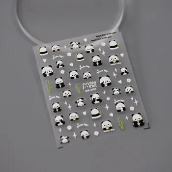 Květinové samolepky pro jemné zdobení nehtů | samolepky, dekorace na nehty - 1 ks MN-300F