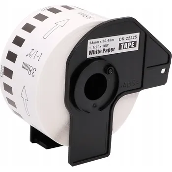 Pásek do tiskárny Termo páska pro Brother QL 38mm DK-22225 + držák