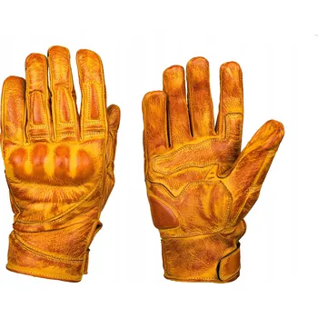 Moto rukavice MOTOCYKLOVÉ KOŽENÉ RUKAVICE DESERT BROWN R062