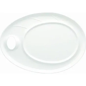 Paleta na barvy Paleta plastová oválná 43x30,5x2cm