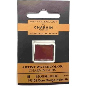 Speciální výtvarná barva Charvin Akvarelová barva Extra Fine Indian Red Ochre 67