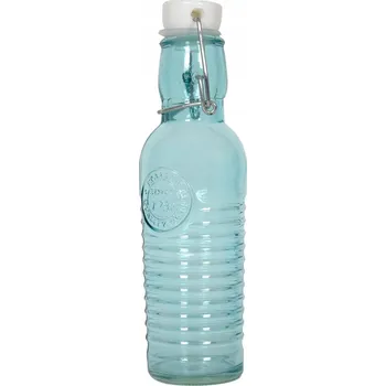 Láhev LAHEV S KORKOVÝM UZÁVĚREM s víčkem 250 ml