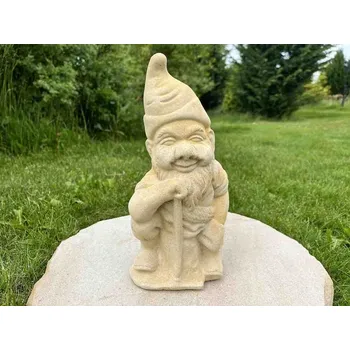 Zahradní dekorace ZahradniDekorace Soška trpaslíka s krumpáčem, 5x 3 kg, výška 30 cm