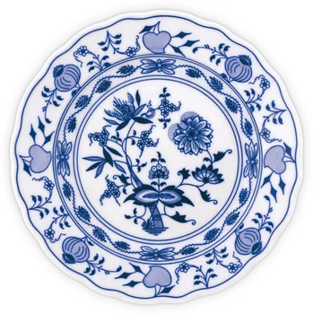 Talíř Cibulák Talíř mělký praporový 24cm Originál Český porcelán Dubí