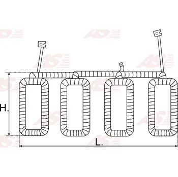 Startér Budicí vinutí, startér, SF0054S