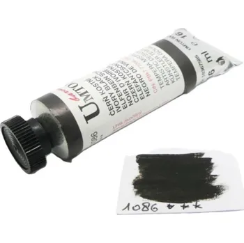 Olejová barva Tempera mistrovská Čerň kostní Umton 16 ml