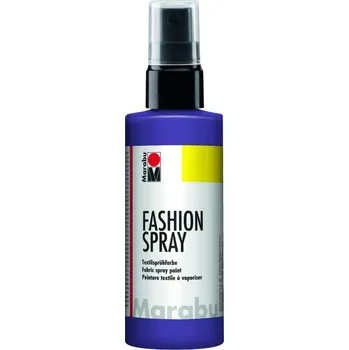 Speciální výtvarná barva Marabu Fashion sprej na světlý textil švestkový 100 ml
