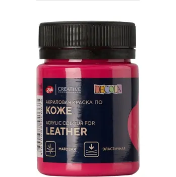 Speciální výtvarná barva Decola Barva na kůži růžová 50 ml