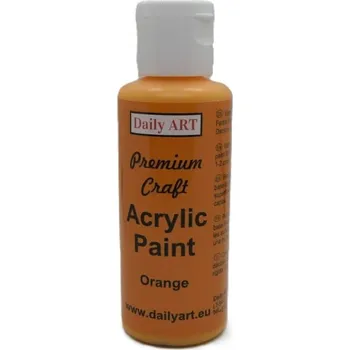 Výtvarná barva Akrylová barva Orange Premium Craft 50ml Daily ART