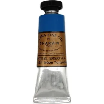 Olejová barva Charvin Olejová barva Extra Fine 20 ml Intense Turquoise 110
