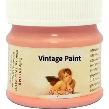 Speciální výtvarná barva Daily Art Křídová barva terakota 50 ml