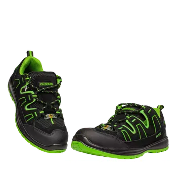 Pánské sandále Obuv Bennon ALEGRO S1P ESD sandál green černá/zelená - 43