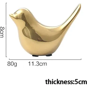 Keramický ptáček | dekorativní soška - Styl 3