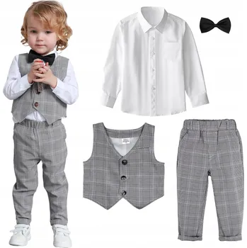 Dámské spodní prádlo Dětský oblek šedý, velikost 98 (93 - 98 cm)