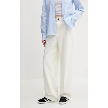 Dámské džíny Džíny HUGO dámské, high waist, 50535134 bílá 00J, vel. 28/32