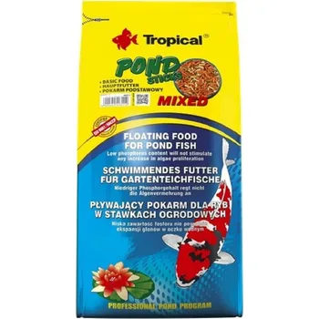 Krmivo pro rybičky Tropical Tropical Pond Sticks Mixed 4kg