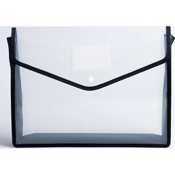 Praktická plastová složka na dokumenty A4 s cvočky | kancelářský obal - Bílý , A4