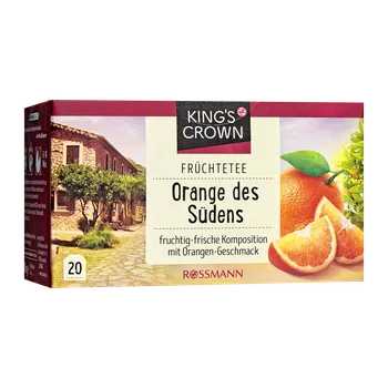 Čaj King's Crown Ovocný čaj pomeranč 20x 2 g