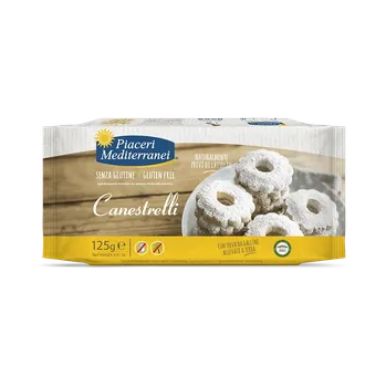 Piaceri Mediterranei bezlepkové KYTIČKOVÉ SUŠENKY CANESTRELLI 125g