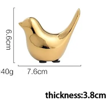 Keramický ptáček | dekorativní soška - Styl 1