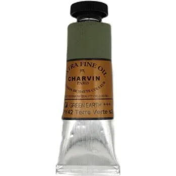 Olejová barva Charvin Olejová barva Extra Fine 20 ml Green Earth 139