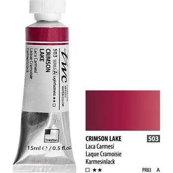 Speciální výtvarná barva ShinHan Akvarelová barva PWC 15 ml Crimson Lake 503