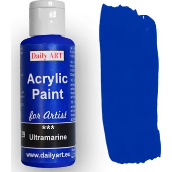 Vodová barva Daily ART Akrylová barva 50 ml Ultramarine