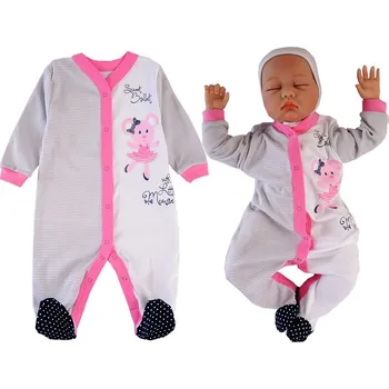 Kojenecký overall Bamar Nicol kojenecké dupačky bavlna velikost 80