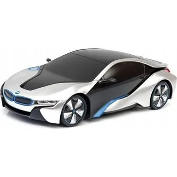 RC model auta BMW I8 R/C DÁLKOVĚ OVLÁDANÉ AUTO NA DÁLKOVÉ OVLÁDÁNÍ 1:24 STŘÍBRNÉ