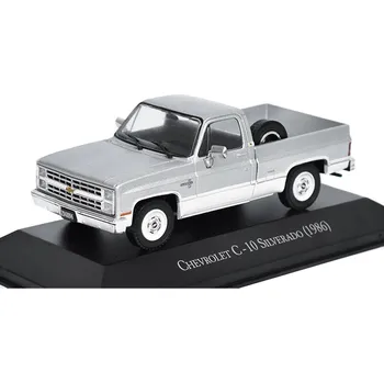 autíčko SALVAT Chevrolet C-10 Silverado 1986 Pick-Up 1:43 - časopis s modelem Chevrolet C10 Silverado 1986 Pickup - kovový model auta