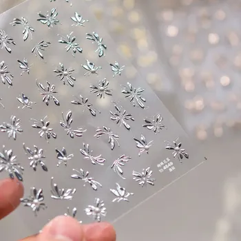 Květy a korálky na nehty pro nail art | samolepky, zdobení - to4649S