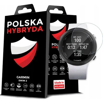 Chytré hodinky OCHRANNÉ SKLO Z HYBRIDNÍHO SKLA PRO CHYTRÉ HODINKY HODINKY GARMIN SWIM 2