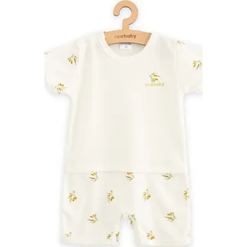 Kojenecký overall Kojenecký letní overal z organické bavlny New Baby Olivy, Velikost 80 (9-12m)