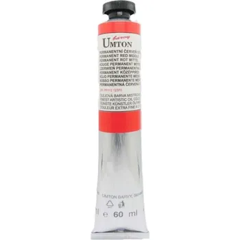 Olejová barva Olejová barva Permanentní červeň střední Umton 60 ml