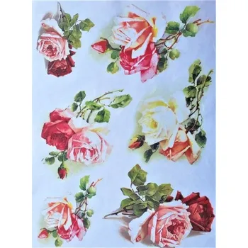 Umělecký papír Itd. Collection rýžový papír Růže dvě A4