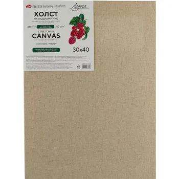 Malířské plátno Ladoga Malířské plátno Len-Bavlna 280g/m² transparentní šeps 30x40 cm