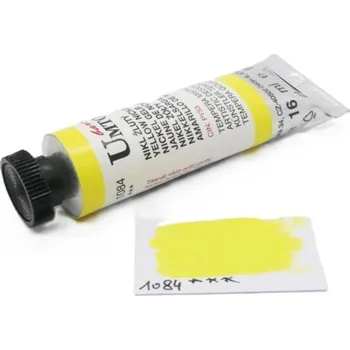 Olejová barva Tempera mistrovská Nikl žlutý Umton 16 ml