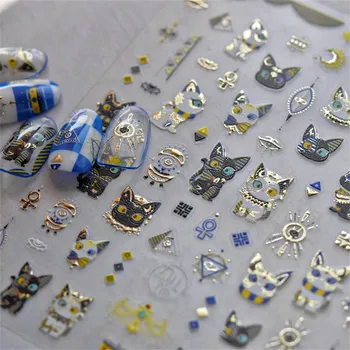 Sada roztomilých samolepek na nehty | nail art, dekorace - 1 ks až 3659