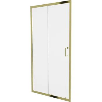 Sprchové dveře MEXEN - Apia posuvné sprchové dveře 95, transparent, zlaté 845-095-000-50-00