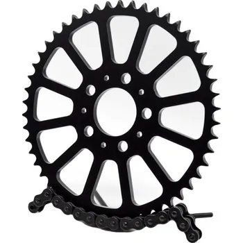 Řetězová sada pro motocykl Ocelová rozeta Stunt 50 zubů 530 Harley Davidson Dyna FXD Glide Sportster 883