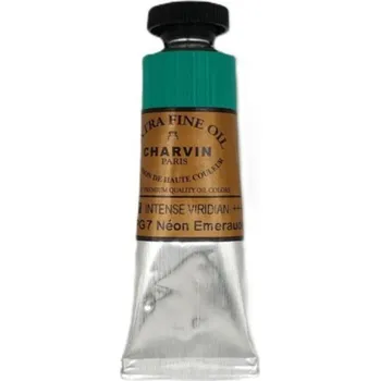 Olejová barva Charvin Olejová barva Extra Fine 20 ml Intense Viridian 160