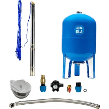 Domácí vodárna PRODO Domácí vodárna s ponorným čerpadlem 3Ti-24 / 60l - RTS - odolnost proti písku - Prodloužená záruka 5 let