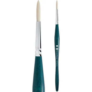 Umělecký štětec Borciani Bonazzi Štětec kulatý syntetický 830/12 krátká rukojeť