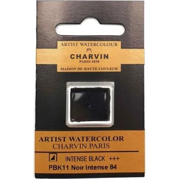 Vodová barva Charvin Akvarelová barva Extra Fine Intense Black 84