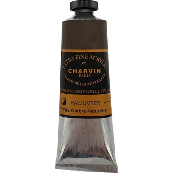 Speciální výtvarná barva Charvin Akrylová barva Extra Fine 60 ml Raw Umber 889